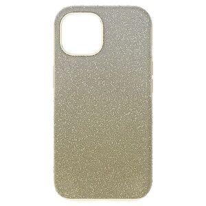Genuine Swarovski Brand Gold glitter iPhone 13 case